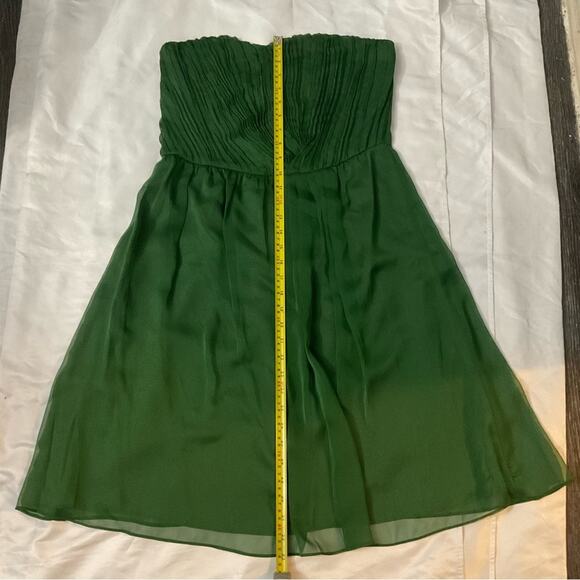 The Limited Green Strapless Midi Dress 12 NEW  Xmas Prom Wedding Rush Fairycore - Picture 8 of 12
